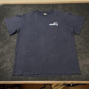 Vintage AND1 Shirt Youth XL Navy Take A Number Nike Jordan Basketball USA 90s